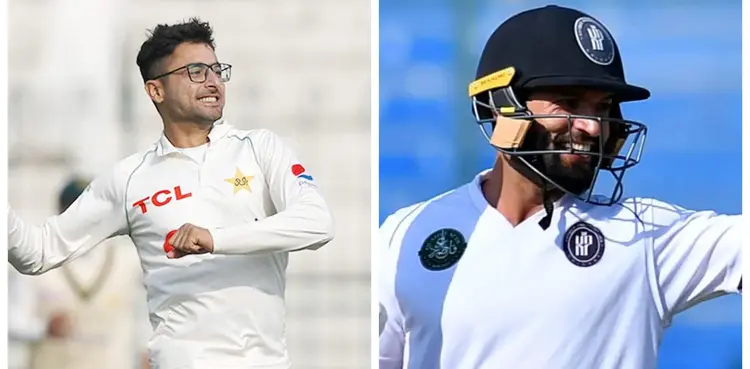 Abrar Ahmed, Kamran Ghulam, second Test, bangladesh