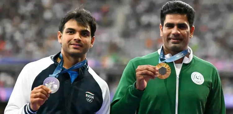 Arshad Nadeem, Neeraj Chopra, paris olympics, shah rukh khan,