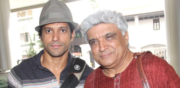 farhan akhtar, javed akhtar