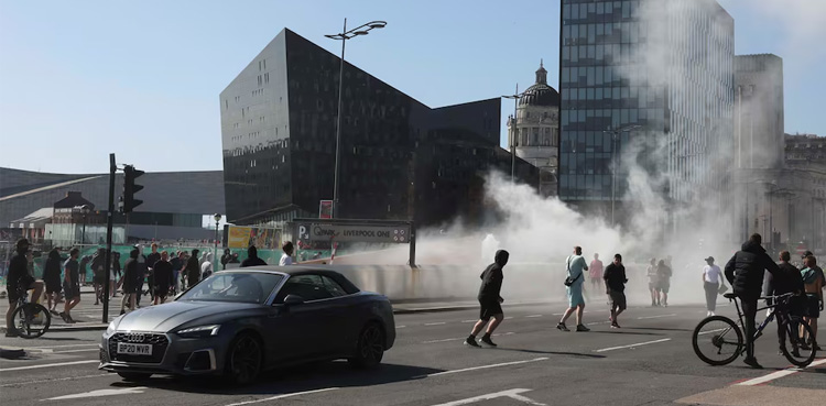 British cities riots, child murder in British,