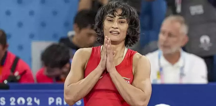 Vinesh Phogat disqualified from Paris Olympics gold medal match