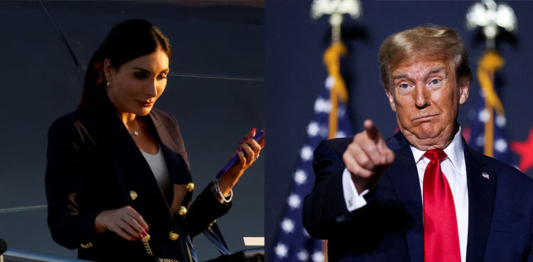 Laura Loomer and Trump- US Elections 2024