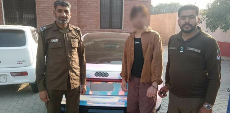 TikToker, arrested, using fake vehicle number, Lahore