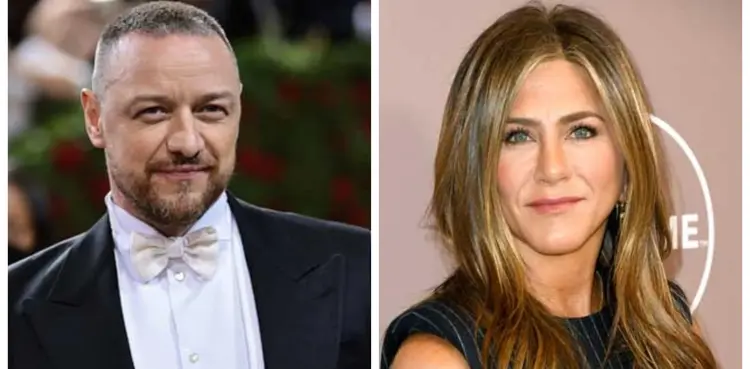 Hollywood, James McAvoy, Friends, Jennifer Aniston,