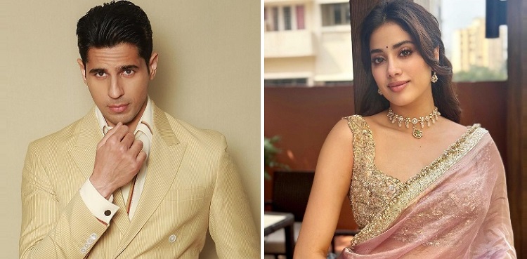 sidharth malhotra, janhvi kapoor