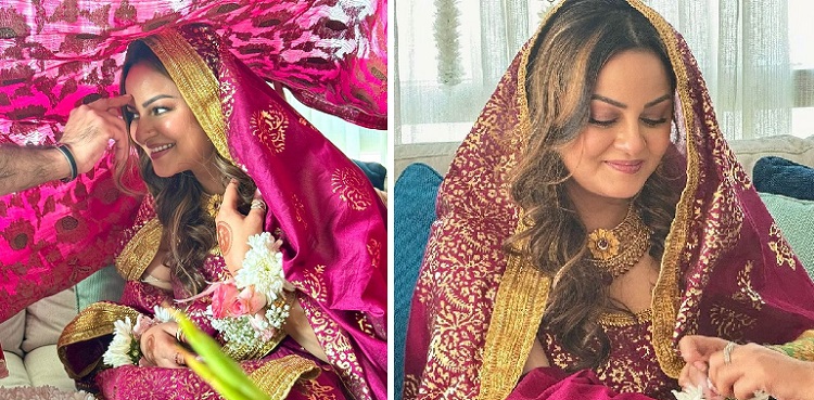 javeria abbasi, wedding, anzela abbasi, viral pictures