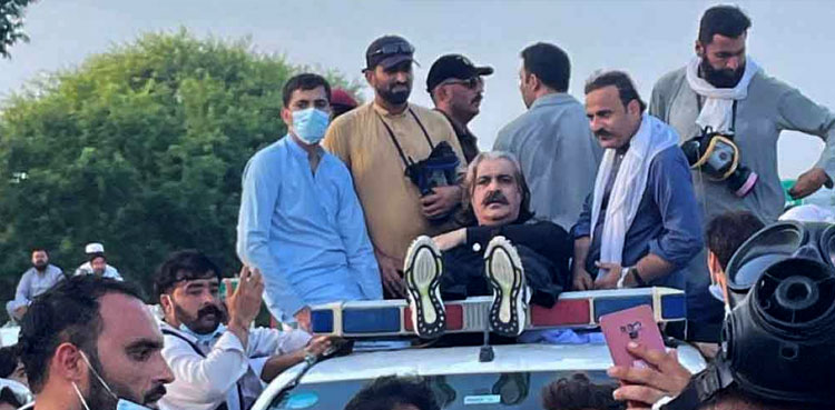 KP CM Ali Amin Gandapur's non-bailable warrants issued