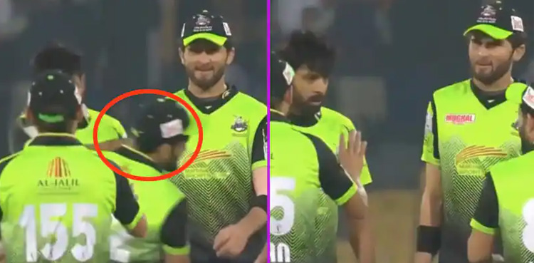 Haris Rauf, Kamran Ghulam , viral video, Slaps