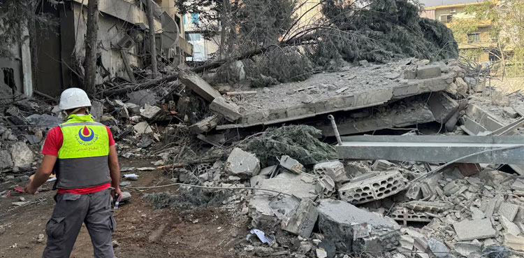 Israeli strike on Lebanese municipal building kills 16, including mayor