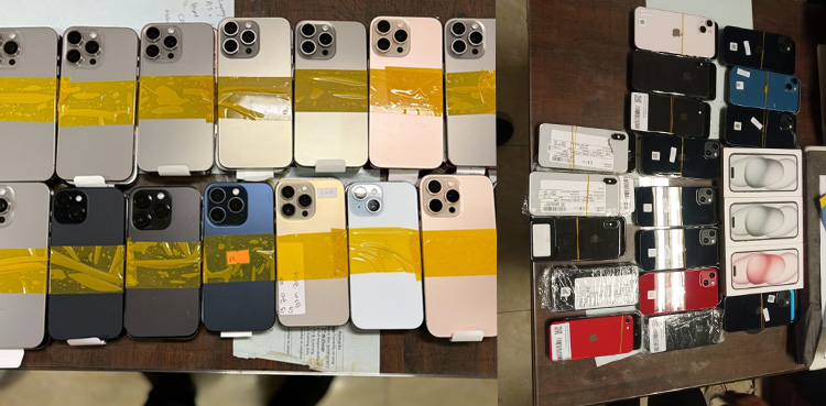 Customs officials seize phones from PIA air hostesses