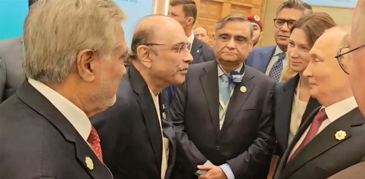 President Zardari, Vladimir Putin