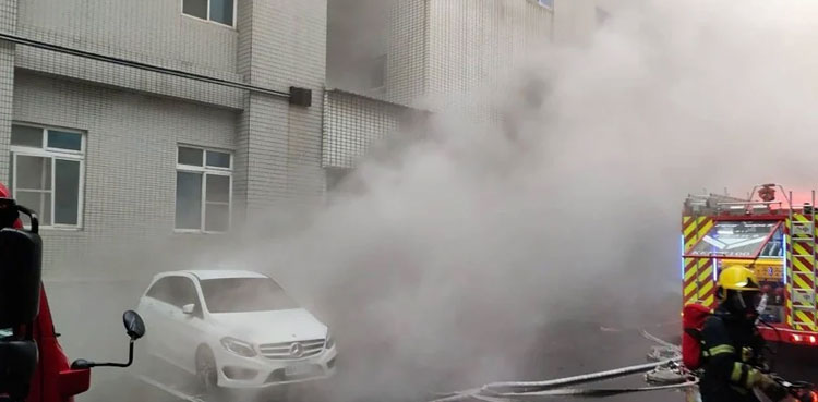 Nine dead in Taiwan hospital blaze