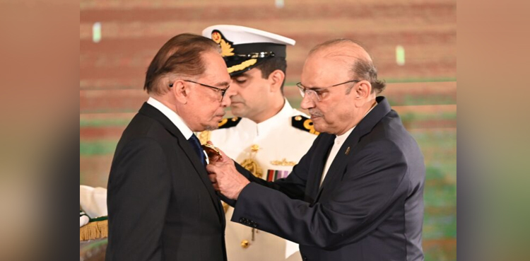 President Zardari Malaysian PM