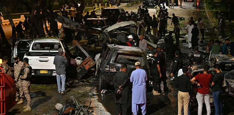 Karachi attack Chinese