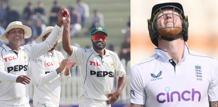 Ben Stokes Noman Sajid combination