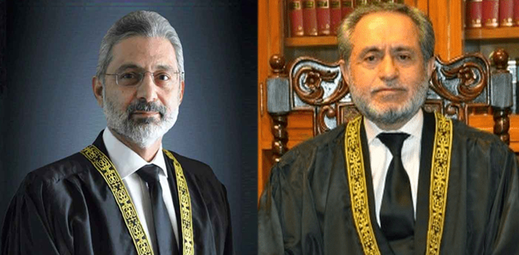reserves seats dissenting note, CJP Qazi Faez Isa, Justice Jamal Khan Mandokhai