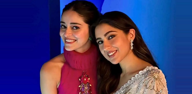 ananya panday, sara ali khan