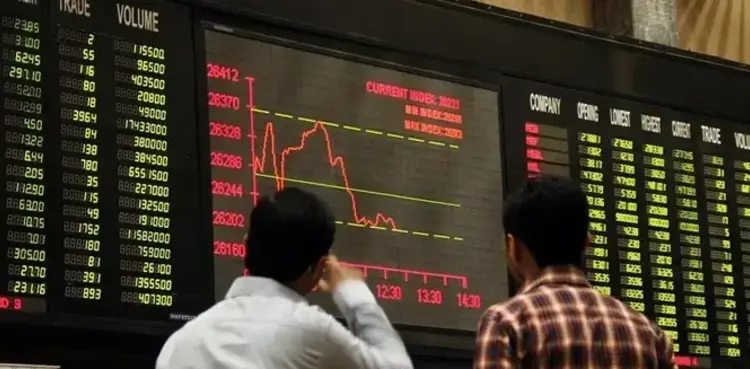 PSX, KSE-100 Index, crash