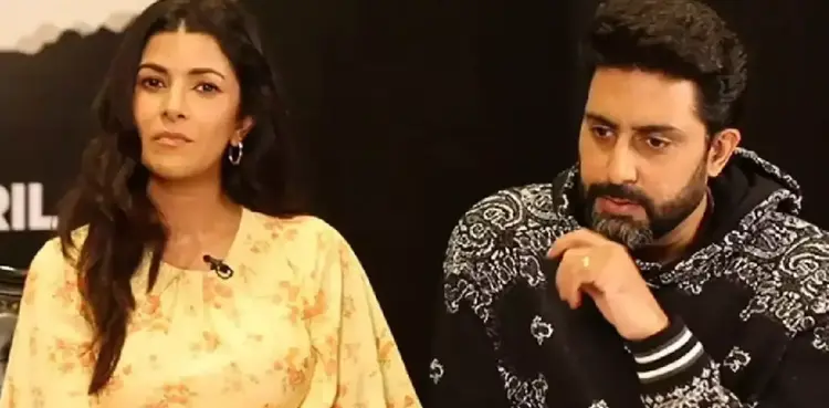 Abhishek Bachchan, Nimrat Kaur, viral, Aishwarya Rai