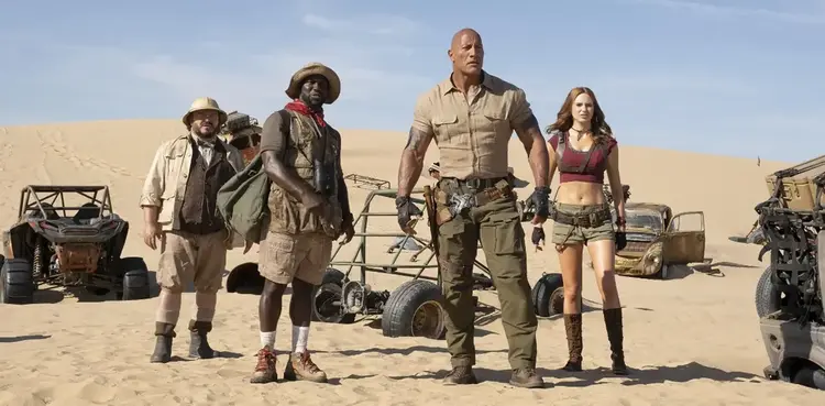 Jumanji 3, Hollywood, Dwayne Johnson, Kevin Hart, Karen Gillan