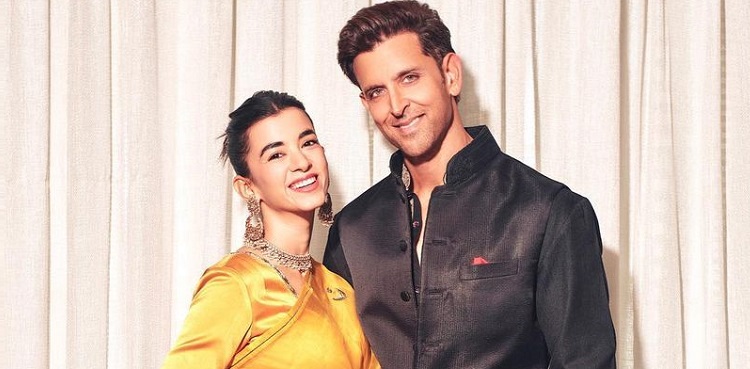 hrithik roshan, saba azad
