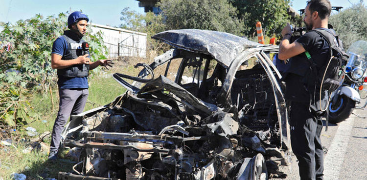 Lebanese state media says 3 journalists killed in Israeli strike