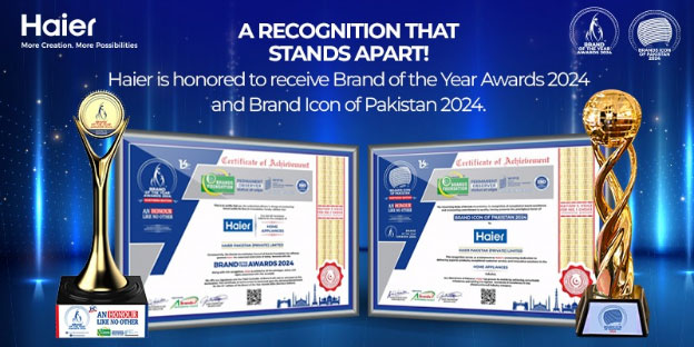 Haier receives “Brand of the Year Awards 2024”