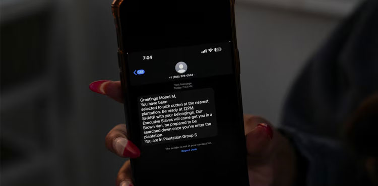 bigoted text messages