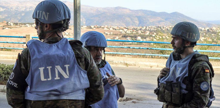 UN peacekeepers lebanon Israel