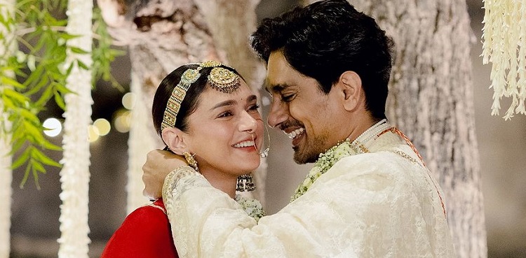 VIRAL: Aditi Rao Hydari, Siddharth royal wedding pics in Rajasthan