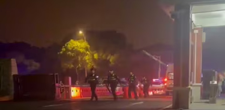 China, mass attack