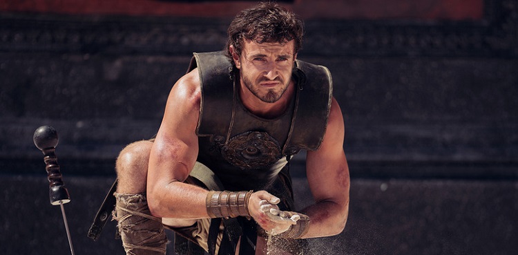 Paul Mescal steps into the Ancient Roman arena in 'Gladiator II'