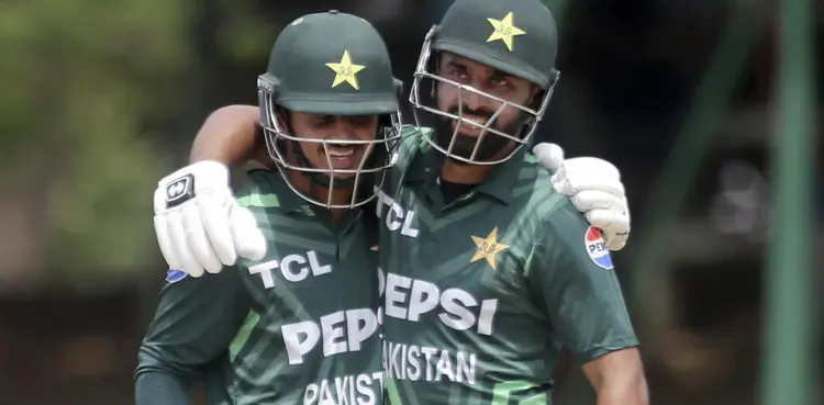 Saim Ayub, Pakistan, PAK v ZIM, Abrar Ahmed