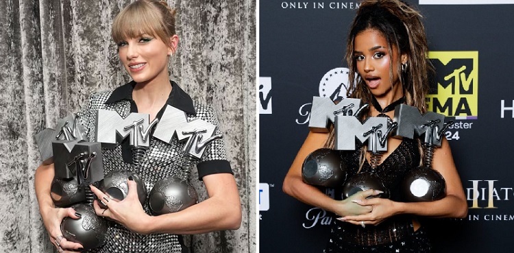 Taylor Swift, Tyla triumph at MTV Europe Music Awards
