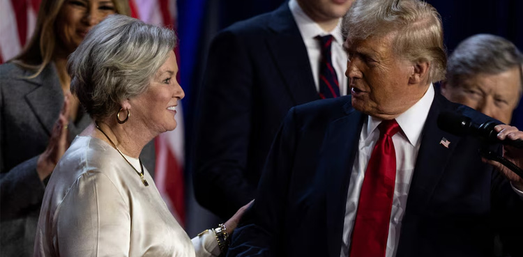 Donald Trump, US president-elect, Susie Wiles, White House