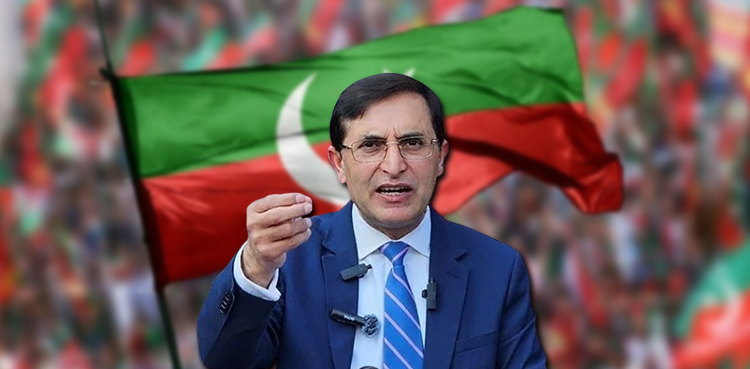 Barrister Gohar, PTI chairman, Pakistan Tehreek-e-Insaf,