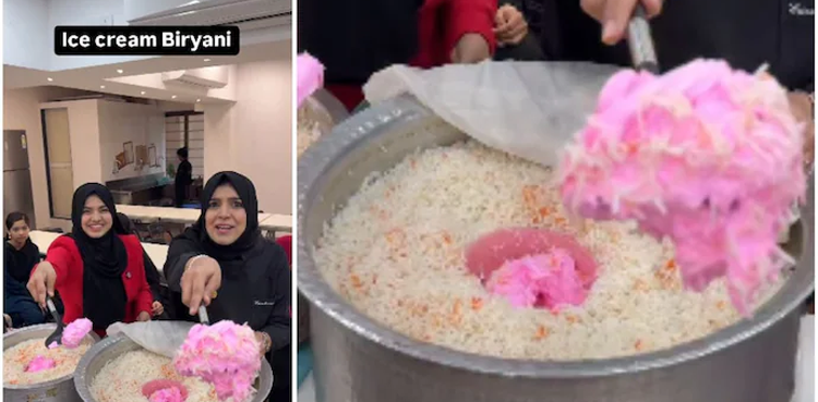 Biryani recipe, Ice cream biryani, food experiment, viral food, weird food, Biryani, best biryani,