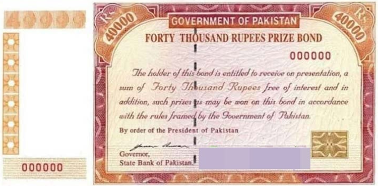 Rs40000 prize bond result, Prize bond result, National Savings,