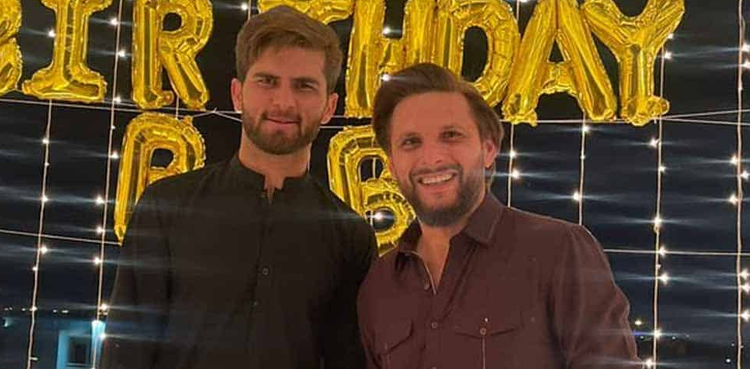 Shaheen Afridi, Shahid Afridi