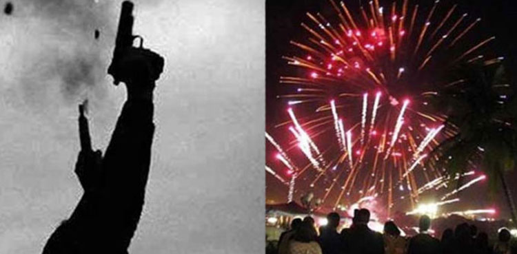 New Year, Karachi, Aerial firing, 29 injured