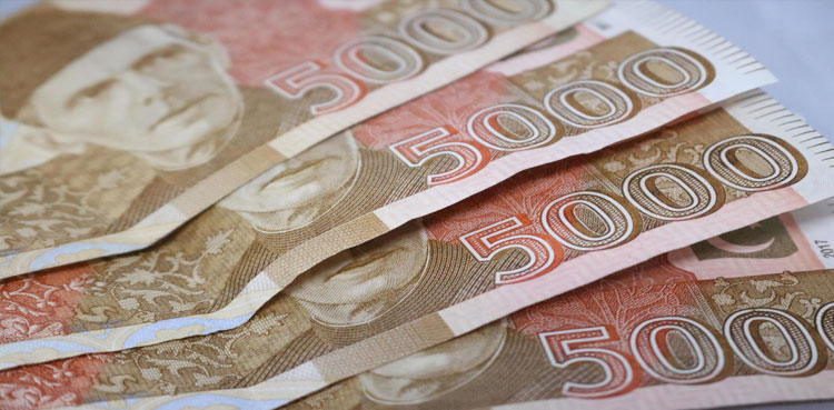 Rs 5000 currency note