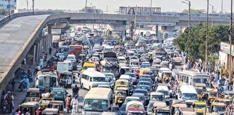 Karachi , Karachi traffic, traffic jams , Ramadan 2025