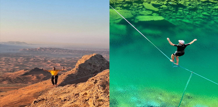 Dubai, Dubai News, Dubai slacklining