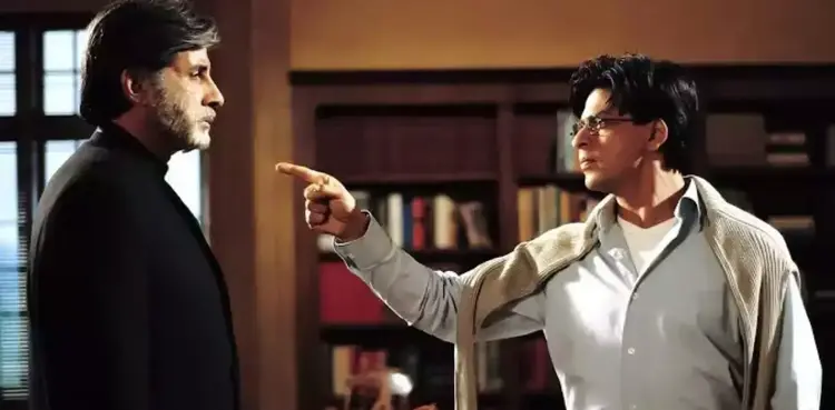 Bollywood, Amitabh Bachchan, Mohabbatein, Shah Rukh Khan