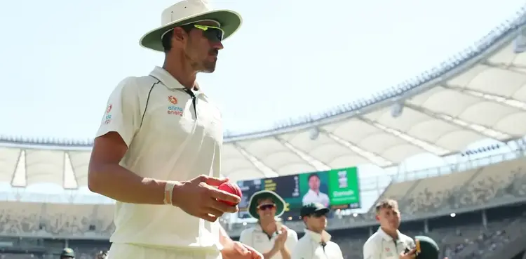 Australia pacer, Mitchell Starc AUS v IND, india