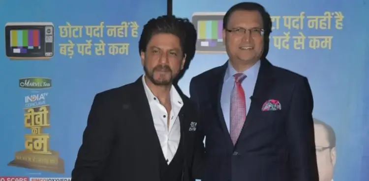 Rajat Sharma, Aap Ki Adalat, Bollywood, Shah Rukh Khan