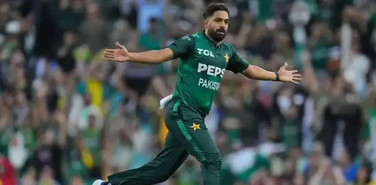Haris Rauf, Player of the Month, pak v sa, pak v aus