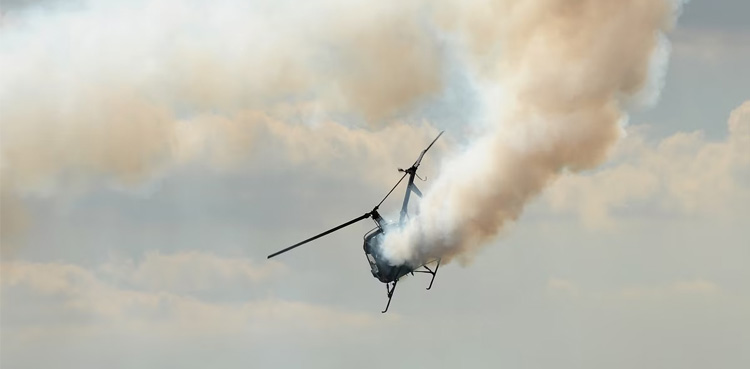 Indian helicopter crash, three die, Coast Guard