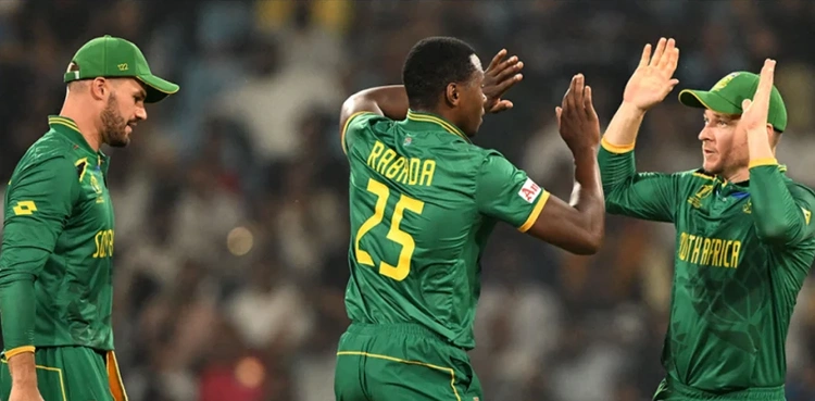Kagiso Rabada, Heinrich Klaasen, South Africa, PAK v SA