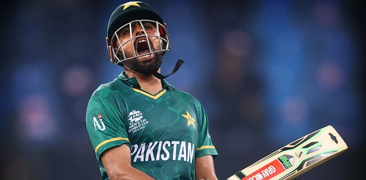 Babar Azam, Pakistan's captain, Muhammad Hafeez